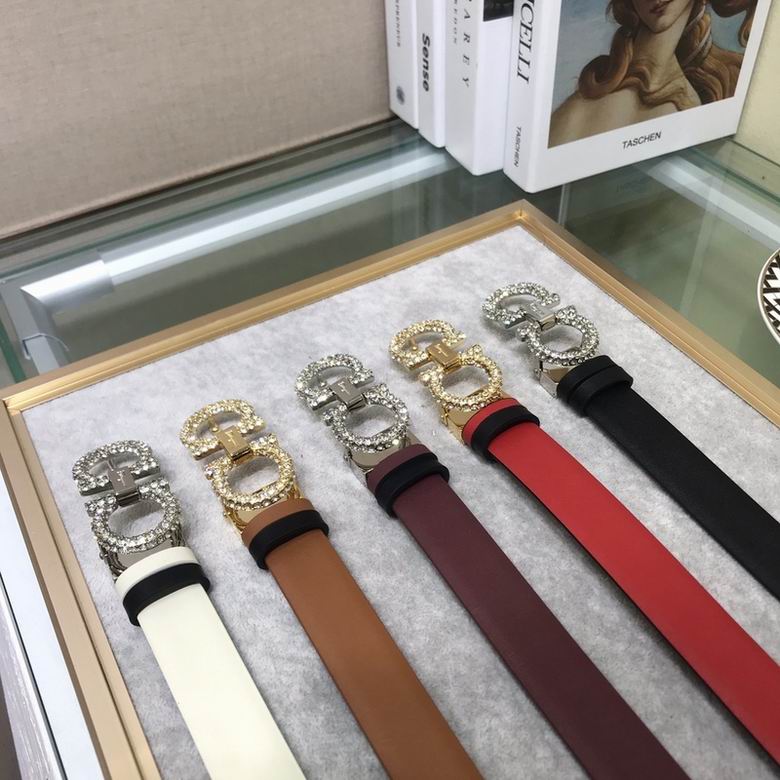 Ferragamo Belt 25mmx95-110cm 7D10